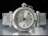 Cartier Pasha C Time Zone GMT Silver/Argento W31029M7 / 2377